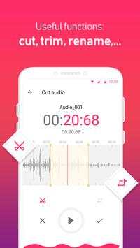 Voice recorder - Audio editor screenshot 3