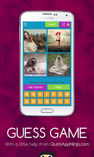 GUESS GAME  - 4 PICS 1 WORD QUIZ screenshot 4