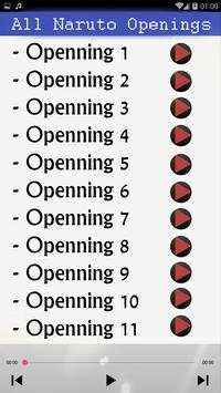 All Naruto Openings Offline screenshot 2
