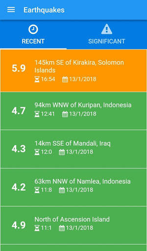 Weatherite:Current Weather,Maps and Earthquakes screenshot 8
