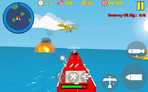 Warship Combat 3D: Otok-otok screenshot 7
