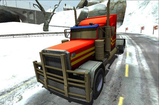 Snow Truck Car Racing screenshot 2