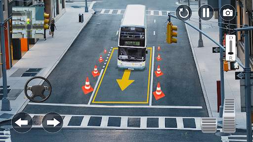 Furious City Bus Parking - Bus Parking Game 2022 screenshot 2