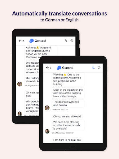 Connected Living Messenger screenshot 5