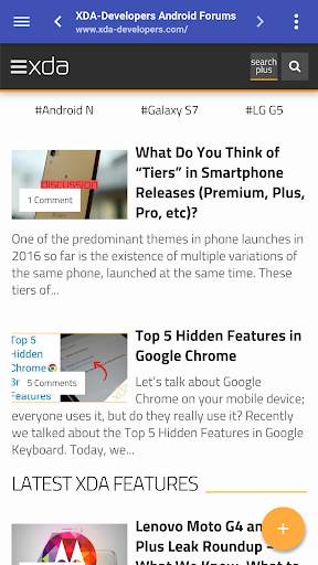 Slimperience Browser screenshot 1