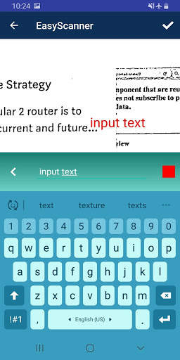 Mobile Easy Scanner - OCR - Crop - Edit - PDF screenshot 4