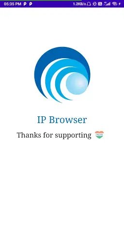 IP Browser- Indian Private Browser screenshot 1