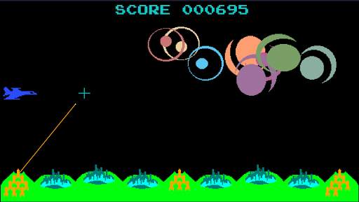 Classic Missile Command screenshot 5