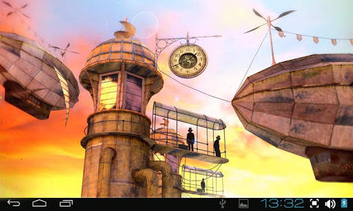 3D Steampunk Travel Pro lwp screenshot 10