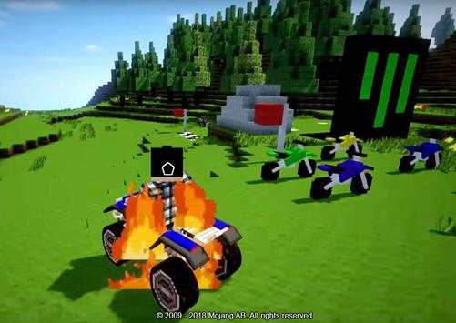 Dirt Bike Mod for Minecraft screenshot 1