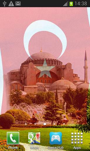 Turkey Flag Live Wallpaper screenshot 5