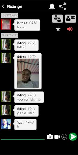 Live ladies online Chat screenshot 2