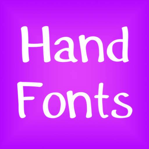 Hand fonts for Android 12.0