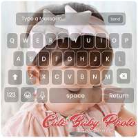 Cute Baby Photo Keyboard logo