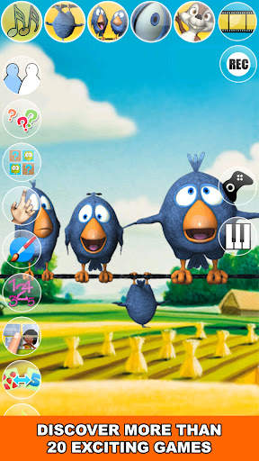 Говоря Birds On A Wire скриншот 4