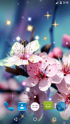 Spring Flowers Live Wallpaper screenshot 3