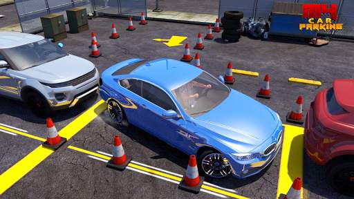 M4 Car Parking Games - Real Car Driving School screenshot 1