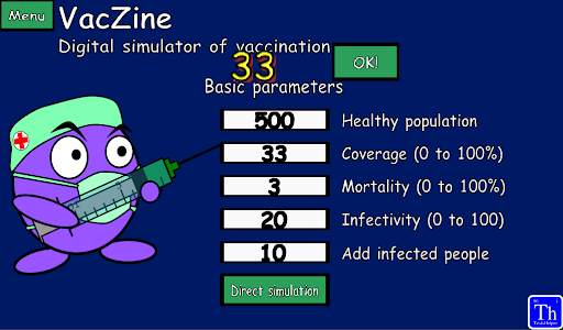 Vaczine, vaccination simulator screenshot 2