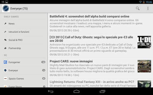 Daily Games Free - News giochi 9 تصوير الشاشة