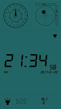 Alarm Clock Compass Flashlight screenshot 8