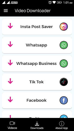 All Videos & Status Downloader screenshot 1