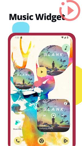 Music Widget Android 12 screenshot 10