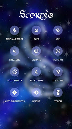Purple Scorpio APUS launcher theme screenshot 3