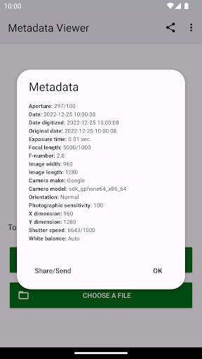 Photo Metadata Viewer screenshot 3