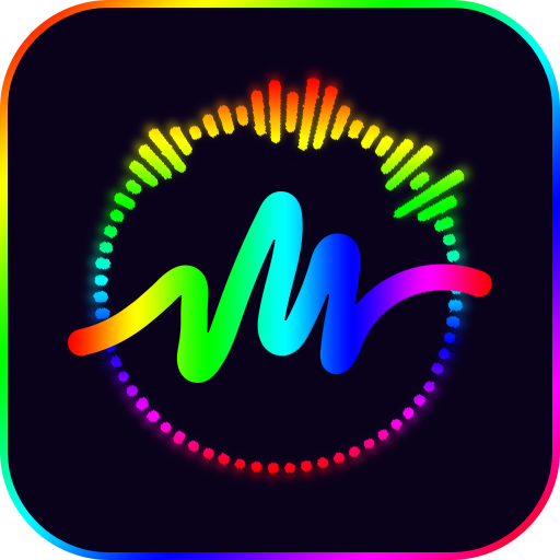 M Master Video Status Maker with music icon