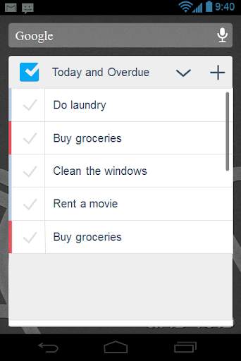 Checklist скриншот 7