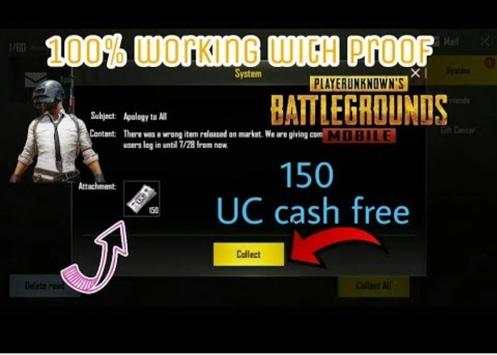 FREE UC PUBG screenshot 1