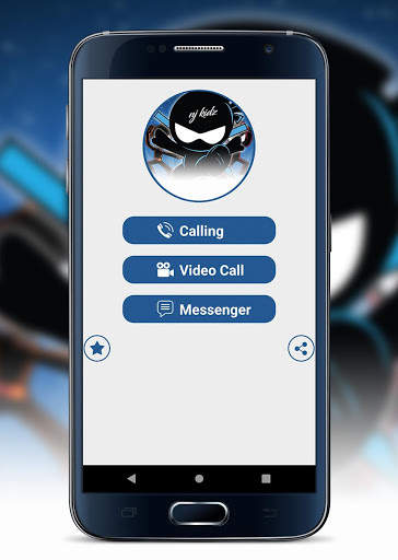 Call Ninja Kidz tv Fake Video Call and Chat screenshot 2
