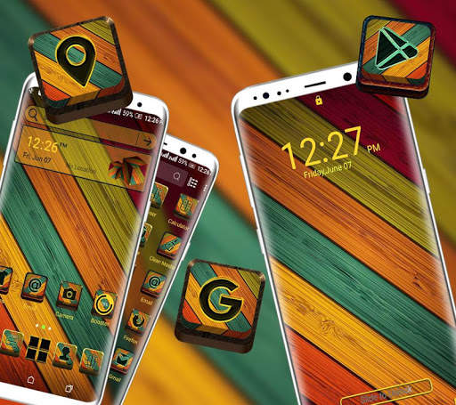 Colorful Stripes Theme screenshot 3