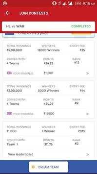 Dream11 King screenshot 2