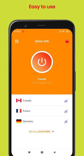 VPN INDIA - Free VPN Super unlimited proxy Hotspot screenshot 4