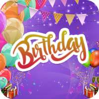 Happy Birthday 3D GIF logo