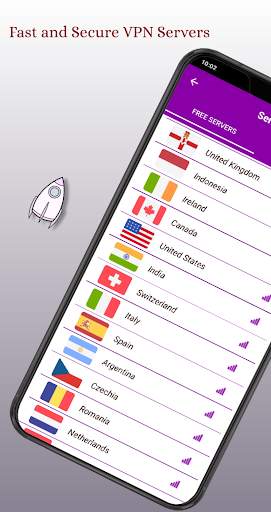 Peafowl VPN – Free and Unlimited VPN Proxy Master screenshot 6
