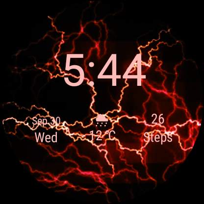 Electric Energy Watch Face - Wear OS Smartwatch screenshot 10
