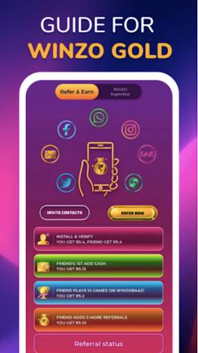 Winzo Winzo Gold Game: Play New Winzo Games Tips screenshot 4