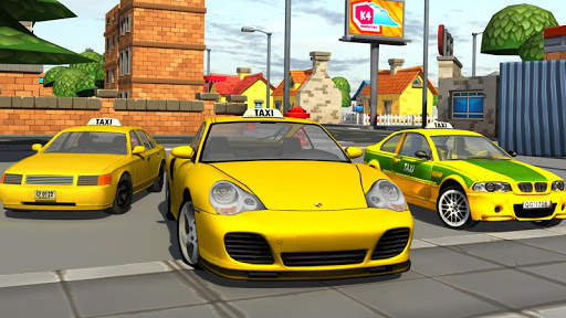 Taxi Car Driver Parking 3d स्क्रीनशॉट 5