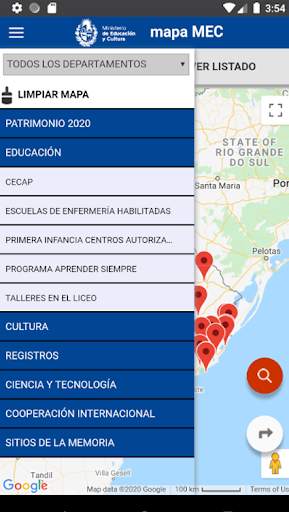 Mapa MEC screenshot 5
