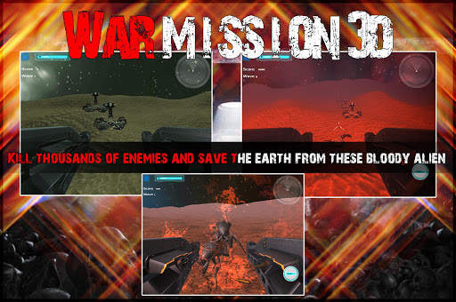 War Mission 3D : Alien Team Attack On Universe screenshot 1