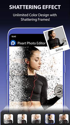 Pixart Photo Editor: Photo Preset, Blur Background screenshot 3