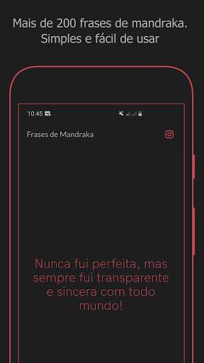 Frases de Mina Maloka: Legendas para fotos sozinha screenshot 1