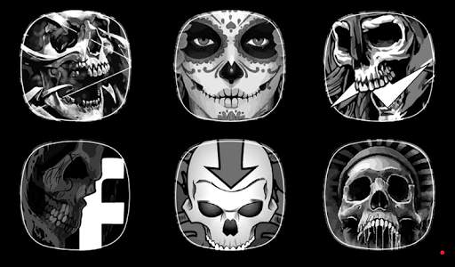 Skulls Theme screenshot 1