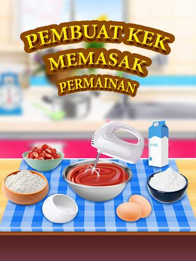 Permainan Maker Memasak Kek screenshot 1