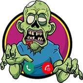 Calling A zombie  ( Fake Call) logo
