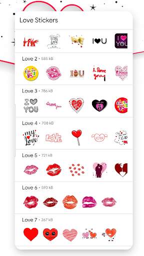 love stickers for whatsapp 2020 (WAStickerApps) WA screenshot 2