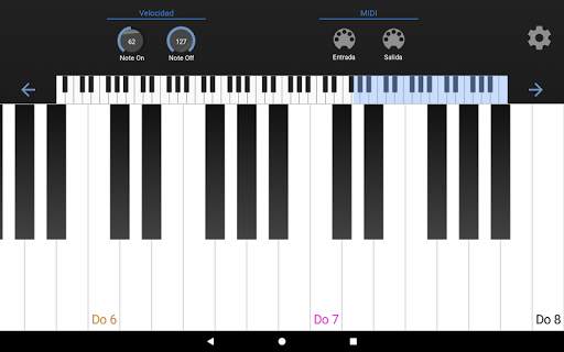 Teclado MIDI screenshot 5