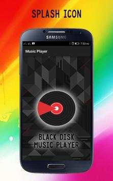 Black Disc Music Player screenshot 1